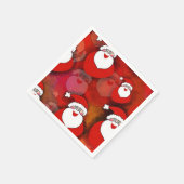 kerstman servetten (Hoek)