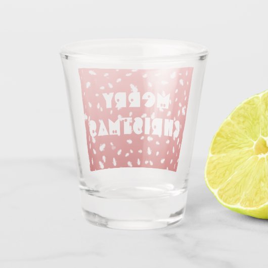 Kerstman Shot Glas (Achterkant)