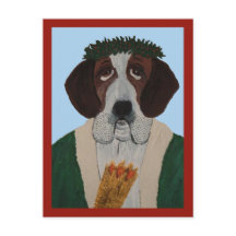 Kerstman Sint Bernard