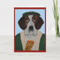 Kerstman Sint Bernard