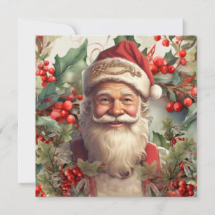 Kerstman Sint Nicolaas Kerstkaart Kaart