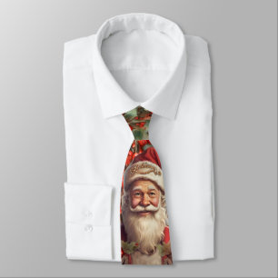 Kerstman Sint Nicolaas Kerstmis Vintage Stropdas
