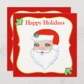 Kerstman Sinterklaas (Voorkant / Achterkant)