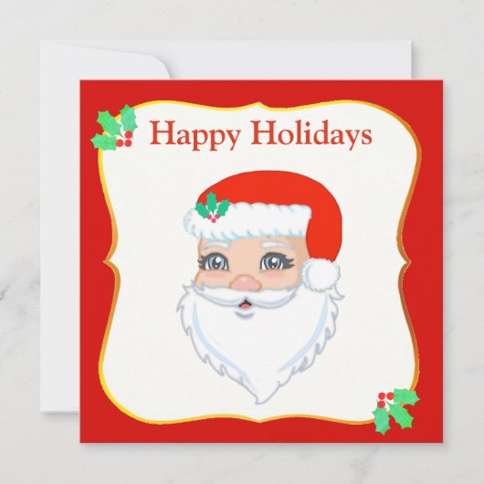 Kerstman Sinterklaas (Voorkant)