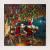 Kerstman Sinterklaas 1 Legpuzzel (Horizontaal)