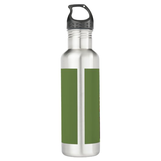 Kerstman Sinterklaas 1 Waterfles (Achterkant)