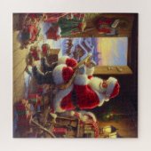 Kerstman Sinterklaas 2 Legpuzzel (Horizontaal)