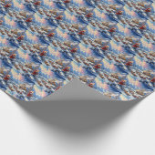 Kerstman Sinterklaas 6 Cadeaupapier (Hoek)
