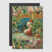 Kerstman Sinterklaas Antiek Kunst (Voorkant / Achterkant)