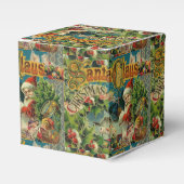 Kerstman Sinterklaas Antiek Kunst Bedankdoosjes (Voorkant Zijde)