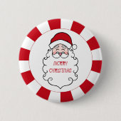Kerstman Sinterklaas Button Gift (Voorkant)