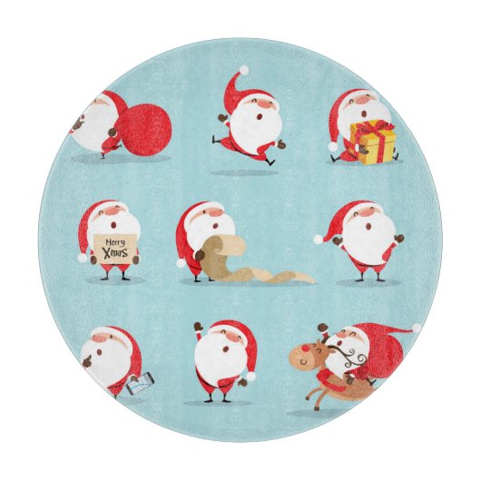 Kerstman Sinterklaas collectie. Snijplank (Voorkant)