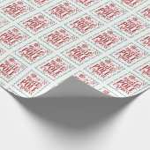 Kerstman Sinterklaas Express Levering Cadeaupapier (Hoek)