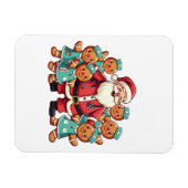 Kerstman Sinterklaas Gingerbread Nurses Magneet (Horizontaal)