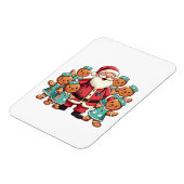 Kerstman Sinterklaas Gingerbread Nurses Magneet (Linkerzijde)