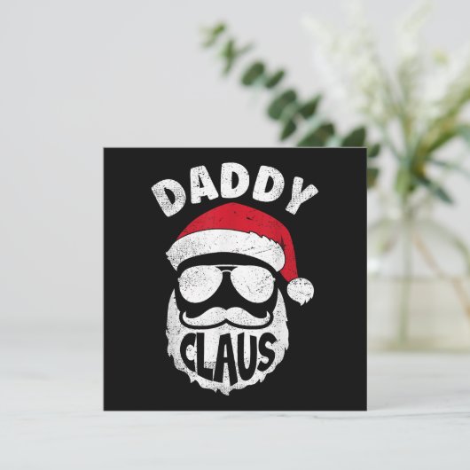 Kerstman Sinterklaas Grappig Kerst Matchend P Kaart (Staand voorkant)