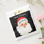 Kerstman Sinterklaas HO HO HO HO HO HO HO Bedankzakje (Gezegeld)