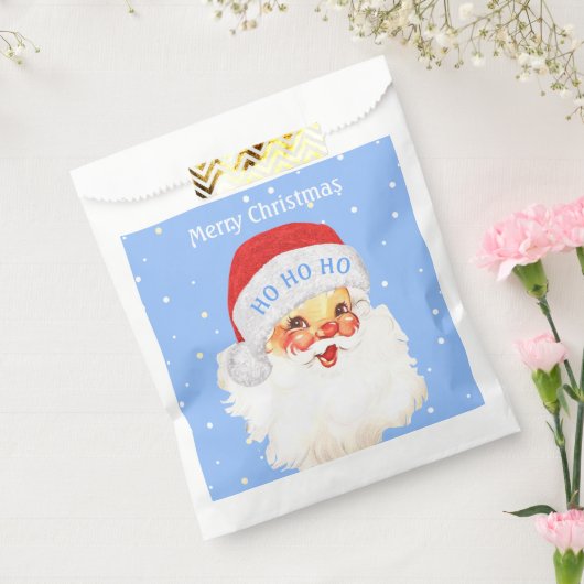 Kerstman Sinterklaas HO HO HO HO HO HO HO Bedankzakje (Gezegeld)