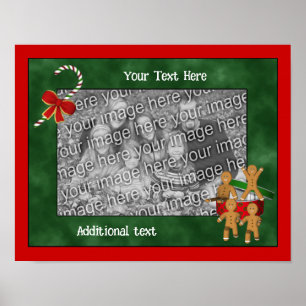 Kerstman Sinterklaas Kerstmannen Maak Je Eigen Fot Poster