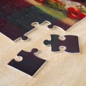 Kerstman Sinterklaas Met Honden 5 Legpuzzel (Zijkant)