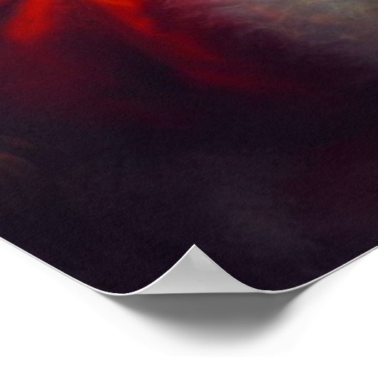 Kerstman Sinterklaas met Honden 5 Poster (Hoek)