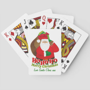 Kerstman Sinterklaas noemde cadeaukaarten Speelkaarten