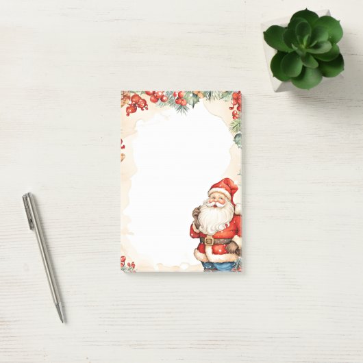Kerstman Sinterklaas Post-it® Notes (Kantoor)
