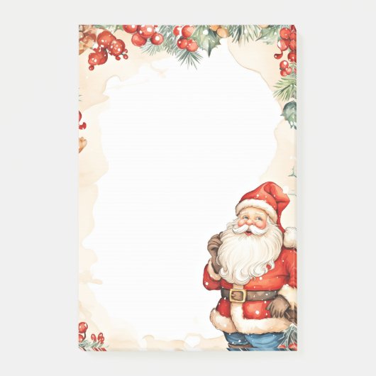 Kerstman Sinterklaas Post-it® Notes (Voorkant)