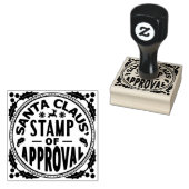 Kerstman Sinterklaas Stempel van Goedkeuring Grapp (Gestempeld)