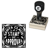 Kerstman Sinterklaas Stempel van Goedkeuring Grapp (Gestempeld)