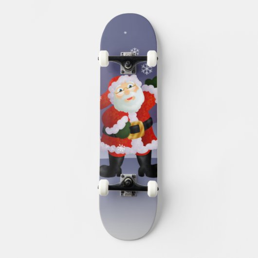 Kerstman Skateboard (Voorkant)