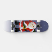 Kerstman Skateboard (Horizontaal)