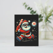 Kerstman slaat op de 6-7 Kerst-meme Briefkaart (Staand voorkant)