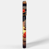 Kerstman slapen Kerstmis Case-Mate iPhone Case (Achterkant / Rechts)