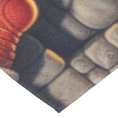 Kerstman slapen Kerstmis Tafelkleed (Gekanteld)