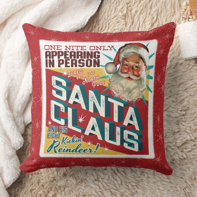 Kerstman slechts één nacht kussen (Deken)