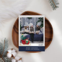 Kerstman slee Eigen foto Kerstmis