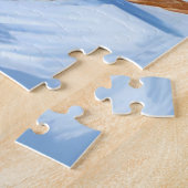 Kerstman slee Merry Christmas Legpuzzel (Zijkant)