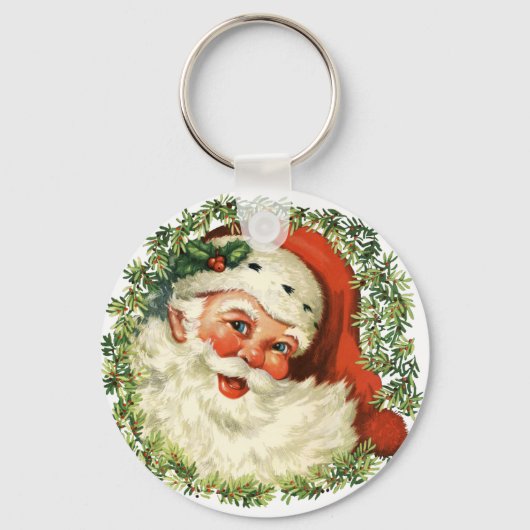  kerstman sleutelhanger (Voorkant)