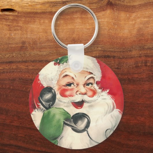  kerstman sleutelhanger (Voorkant)