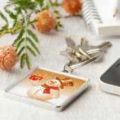 Kerstman Sleutelhanger (Zijkant)