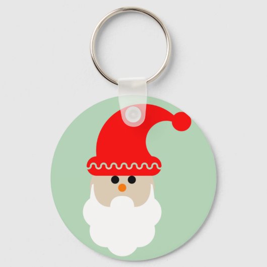 Kerstman  sleutelhanger (Voorkant)