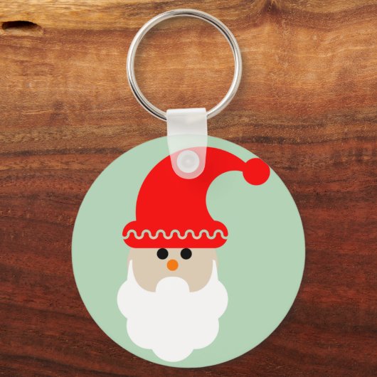 Kerstman  sleutelhanger (Voorkant)