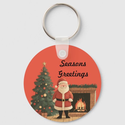 kerstman sleutelhanger (Voorkant)