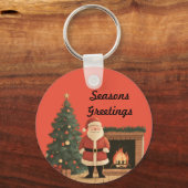 kerstman sleutelhanger (Voorkant)