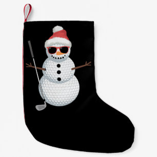 Kerstman Sneeuwman Golfbal Kerst Golfer Cadeau  Kleine Kerstsok