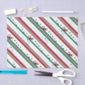 Kerstman & Sneeuwman Kerststrepen Tissuepapier (Craft)