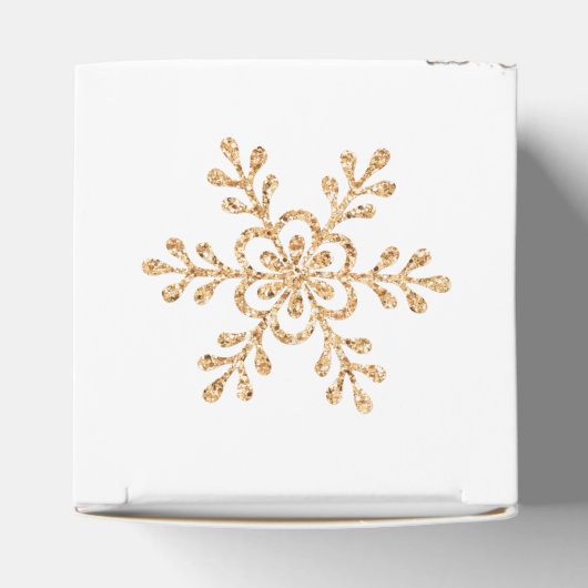 Kerstman Sneeuwman Rudolph Kat Bedankdoosjes (Bovenkant)