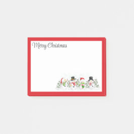 Kerstman Sneeuwmannen Post-it Notities Post-it® Notes