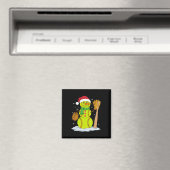 Kerstman Sneeuwpop Softbyll Pitcher Jongens Kinder Magneet (Insitu (Vaatwasser))